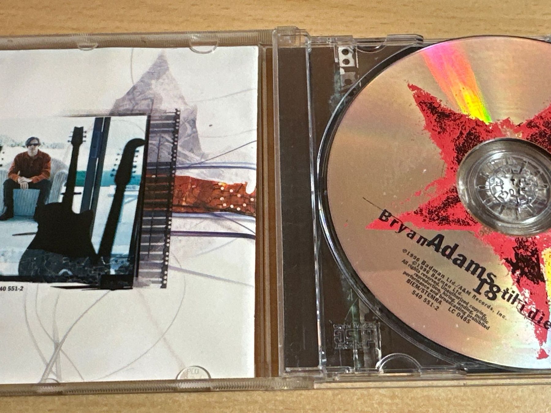 CD: Bryan Adams – 18 Til I Die – Usato da Rikon im Tösstal venduto da Alpenmutz 2