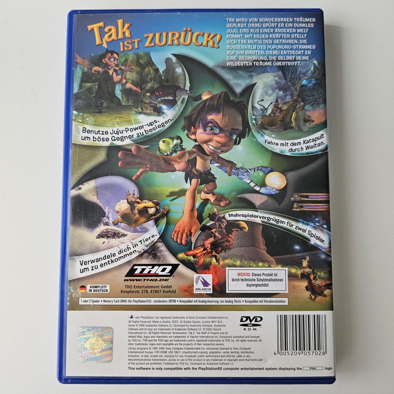Sony Spiele: Tak 2 Der Stab der Träume (PS2) – Gebraucht aus Holziken von Miglioregamesnmore 1