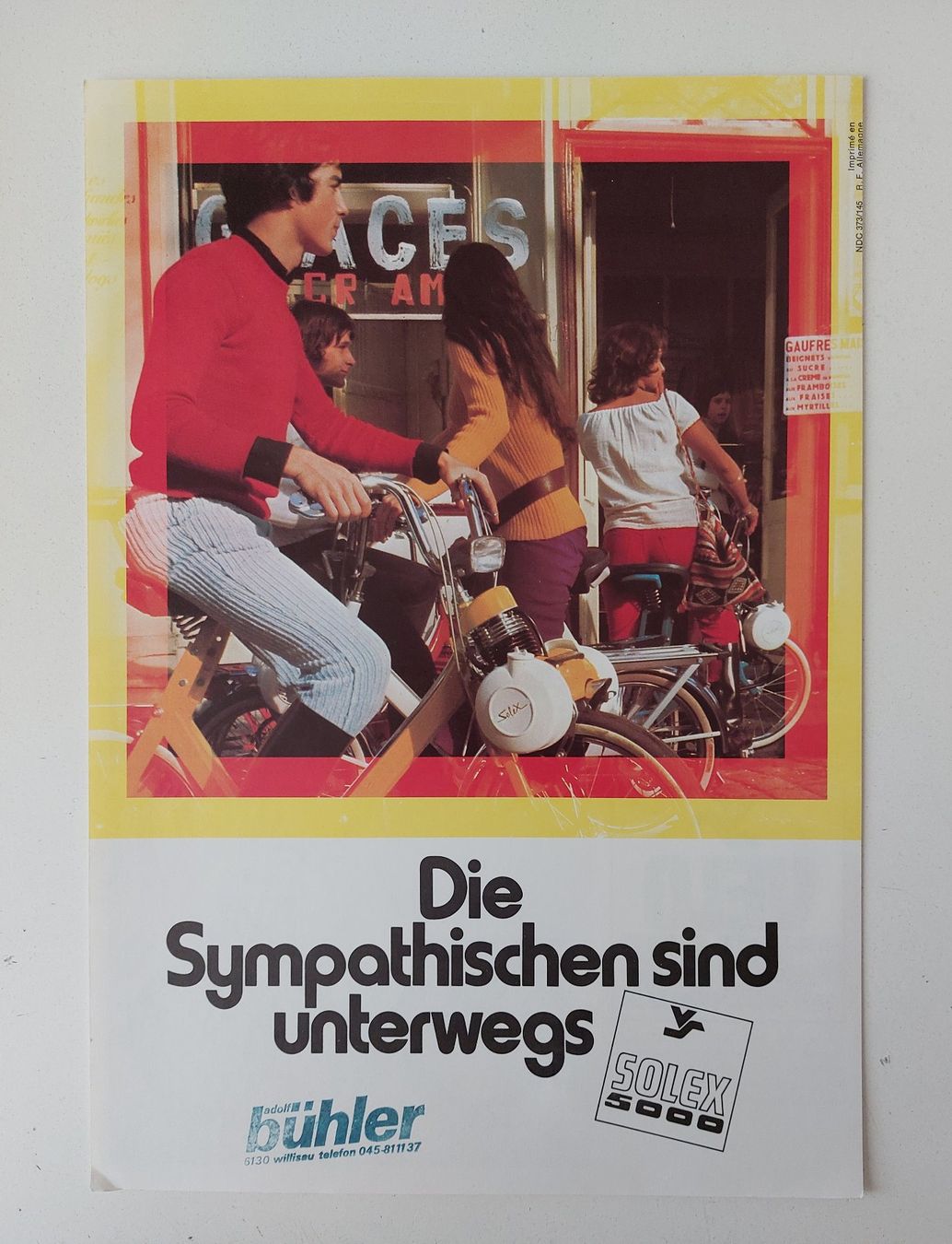 Pony Documenti: Prospekt Velo Solex 5000, 6000 – Usato da Schenkon venduto da TG10 1
