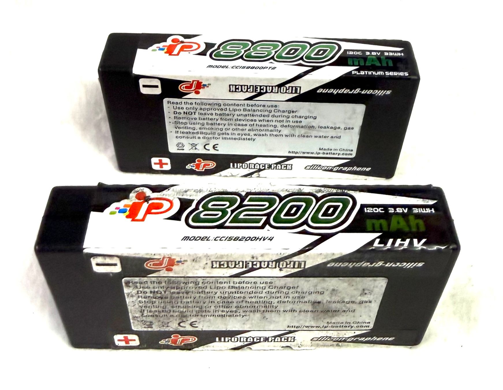 Modellismo RC: SET DE 2 BATTERIES IP 8800 MAH 3.8V – Usato da Yverdon-les-Bains venduto da Fijo-rc 5