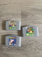 3 Nintendo 64 Spiele Mario und Yoshis Story