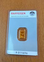 1 g lingot d’or Raiffeisen