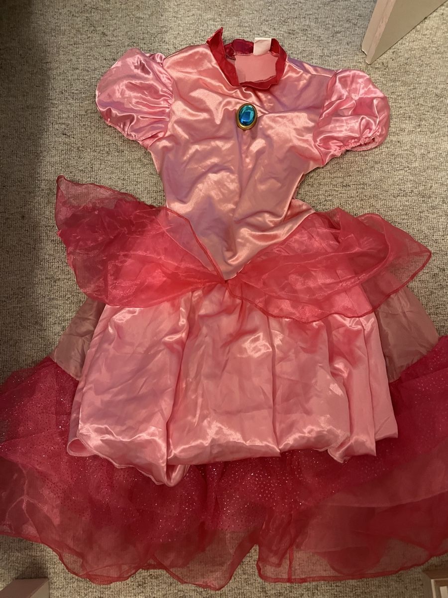 Costumi: Super Mario Peach Kostüm – Nuovo (secondo la descrizione) da Murten venduto da ale_b5vh