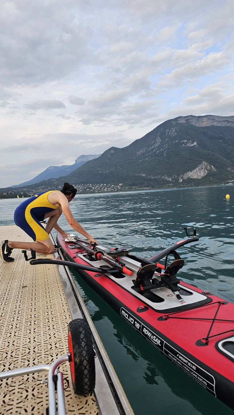 Barche: Deux bateaux aviron gonflable rowonair – Usato da Villeneuve VD venduto da ale_k7ms 1
