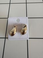 Small Drop gold earrings