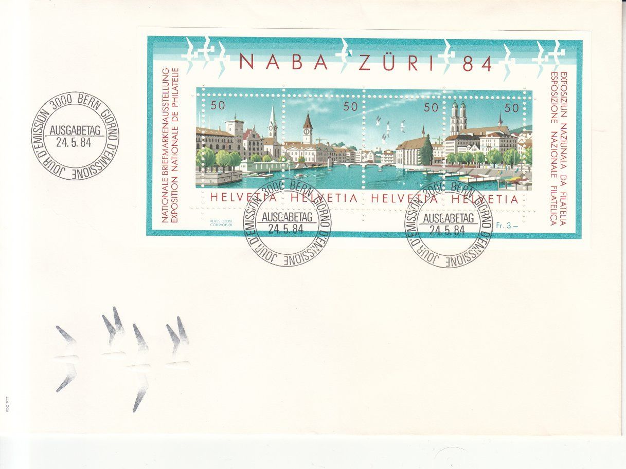 Tutti i francobolli: SBK W64  FDC – Usato da Bürglen TG venduto da StampGraf