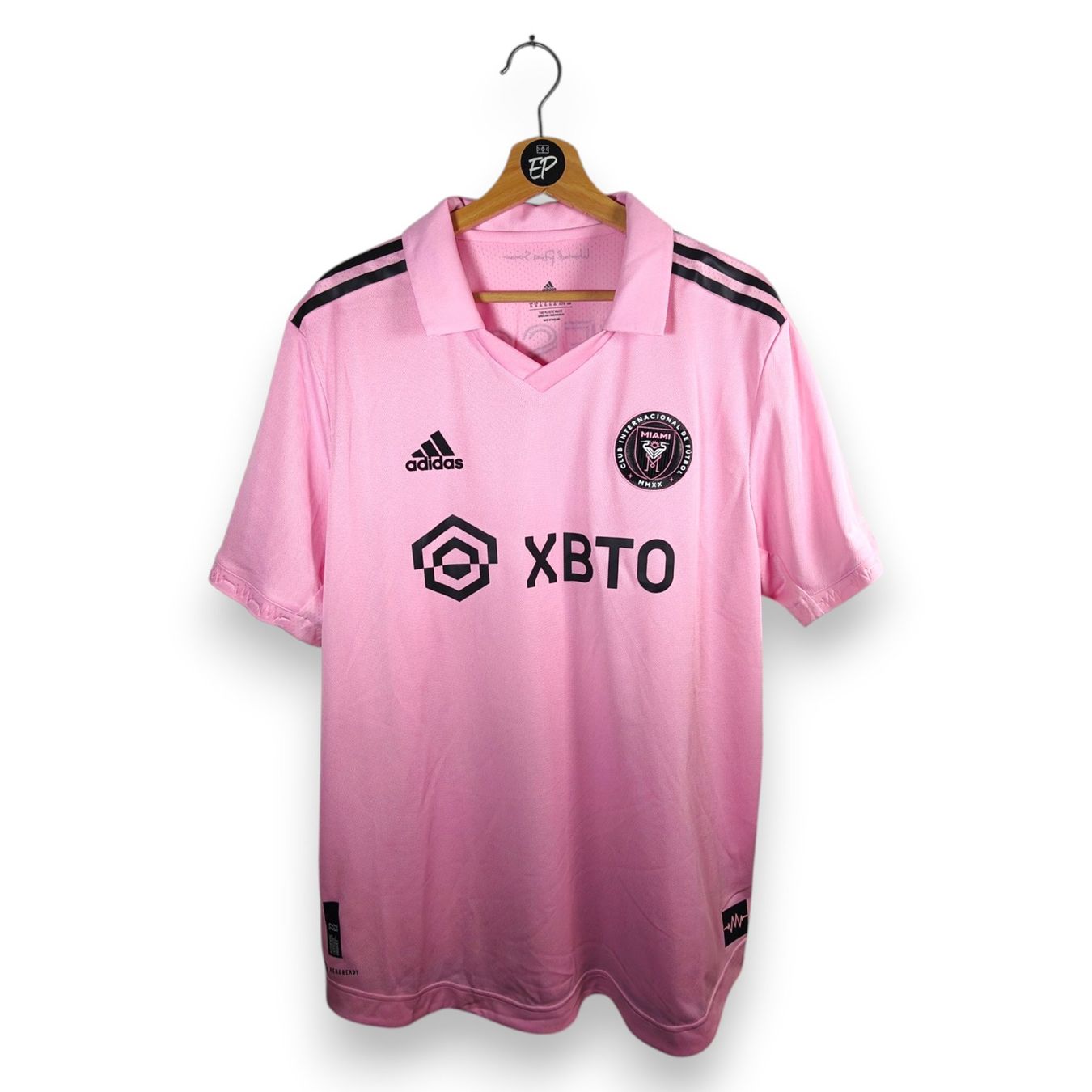 Inter Miami Canottiere & Pantaloni: Original 22-23 Inter Miami Player version Home Trikot Messi – Usato da Martigny venduto da eternalpitch 1
