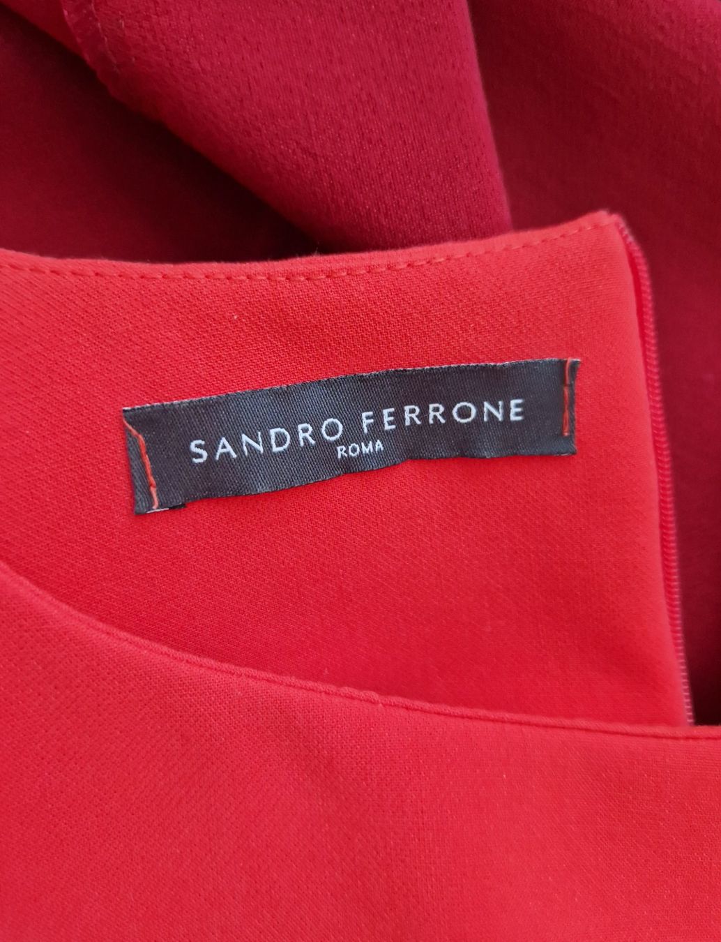 Vestiti: Sandro Ferrone Colour Block Kleid rot Gr. M – Usato da Erlinsbach SO venduto da ULIKH 4