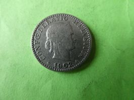 Schweiz 1902, 20 Rappen