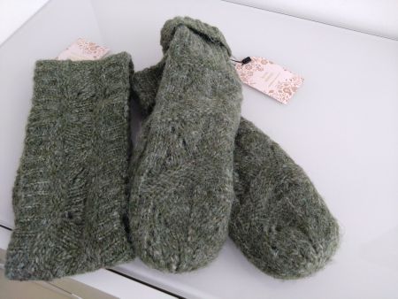 Winterduo: Handschuhe und Stirnband - NEU