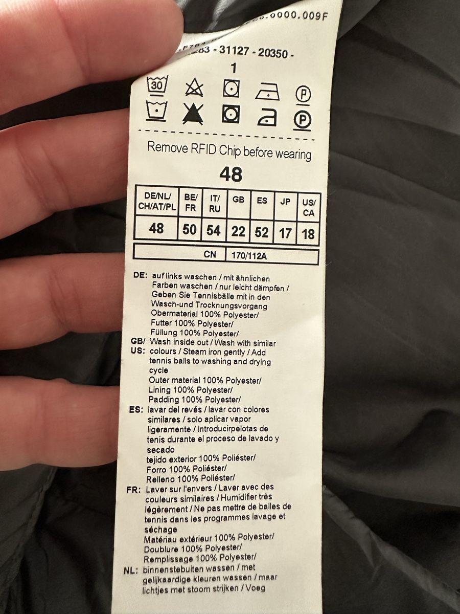 Gerry Weber Cappotti: NEW Gerry Weber coat size 48 dark grey – Nuovo e nell'imballaggio originale da männedorf venduto da stina_01 5