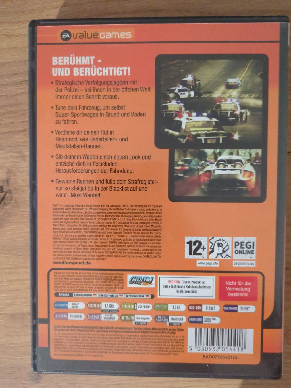 Spiele: Need for Speed Most Wanted PC Spiel – Gebraucht aus Zürich von bur_xw2n 1
