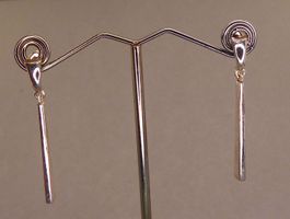 Ohr Hänger / Stecker 925 Silber