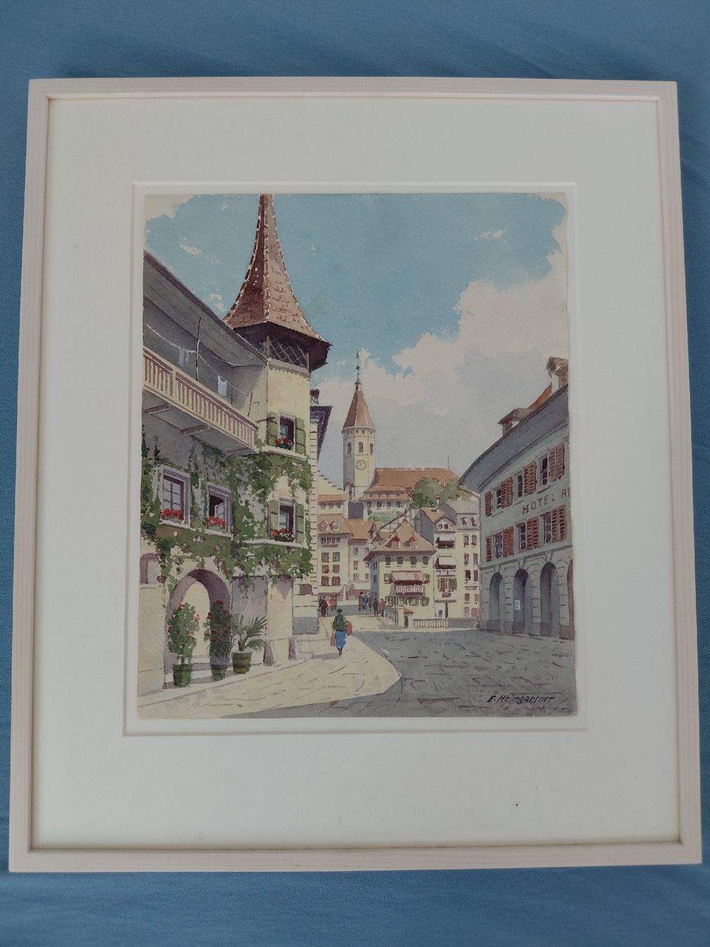 Dipinti: Aquarellbild von Thun – Usato da Thun venduto da mar_q9st