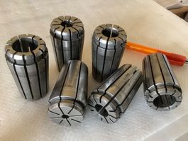 6 Spannzangen 100TG ERICKSON Ø6mm bis Ø20mm