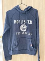 Hollister Hoodie, dunkelblau, Grösse S - Perfekt für Winter!