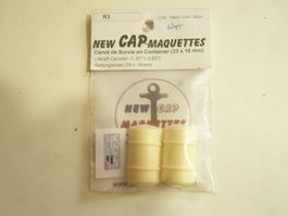 BOOT RETTUNGSINSEL 33x16mm VON NEW CAP NEU UND OVP