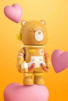 Pop Mart Space Molly 100% S3 Tenderheart Bear (foil sealed)