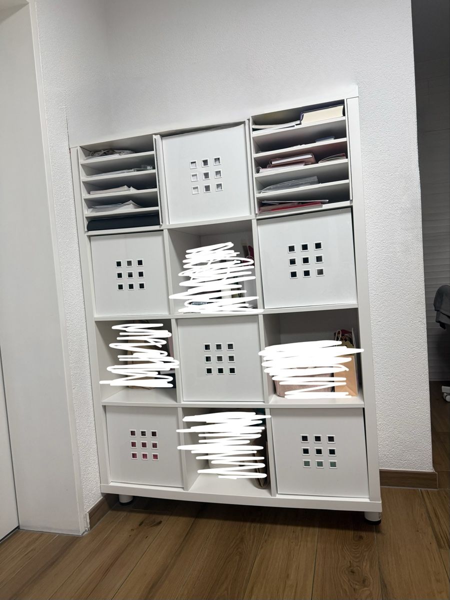 Regale: Ikea Kallax Regal weiss – Neu (gemäss Beschreibung) aus Affoltern am Albis von lau_x79r