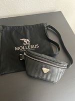 Maison Mollerus GÜRTELTASCHE CLASSIC SCHWARZ/SILBER