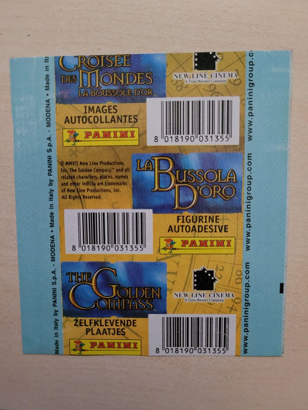 Panini Carte collezionabili: Panini "Der goldene Kompass" komplett – Nuovo (secondo la descrizione) da Luzern venduto da Iorek_Byrnison 3