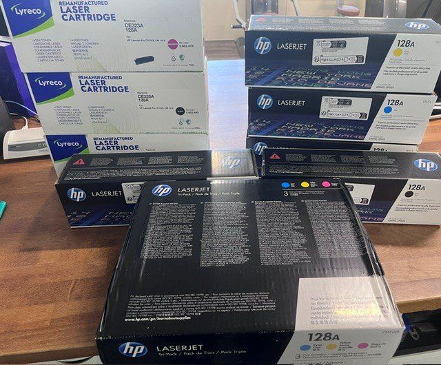 Cartucce per stampanti & toner: Laserjet Patronen Set 128A – Nuovo (secondo la descrizione) da Grabs venduto da FITIN-GmbH