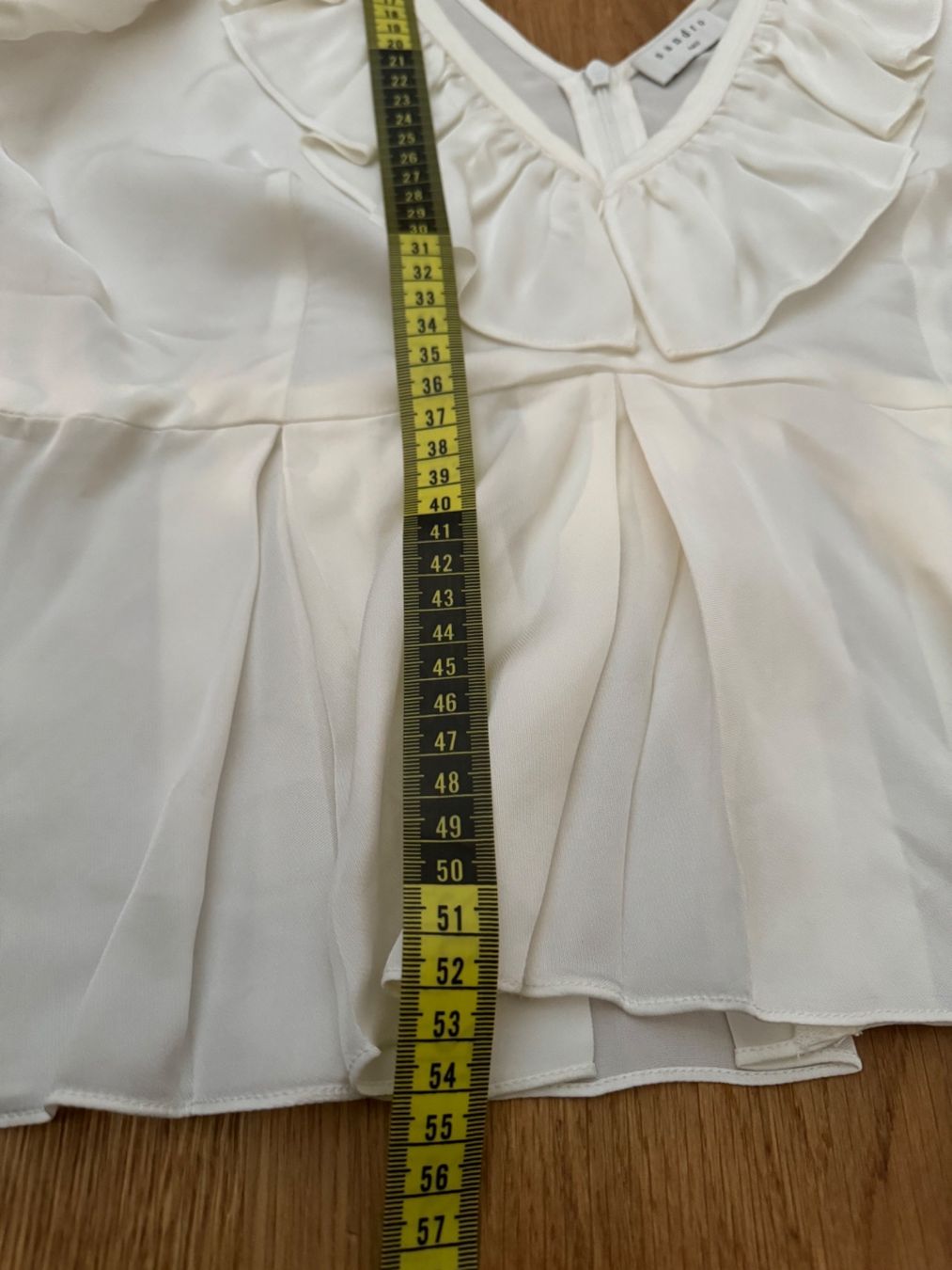 Sandro Camicette: SANDRO chice Bluse feinste Qualität Tunika TOP – Nuovo e nell'imballaggio originale da Faulensee venduto da Liebes_Kind_2019 5