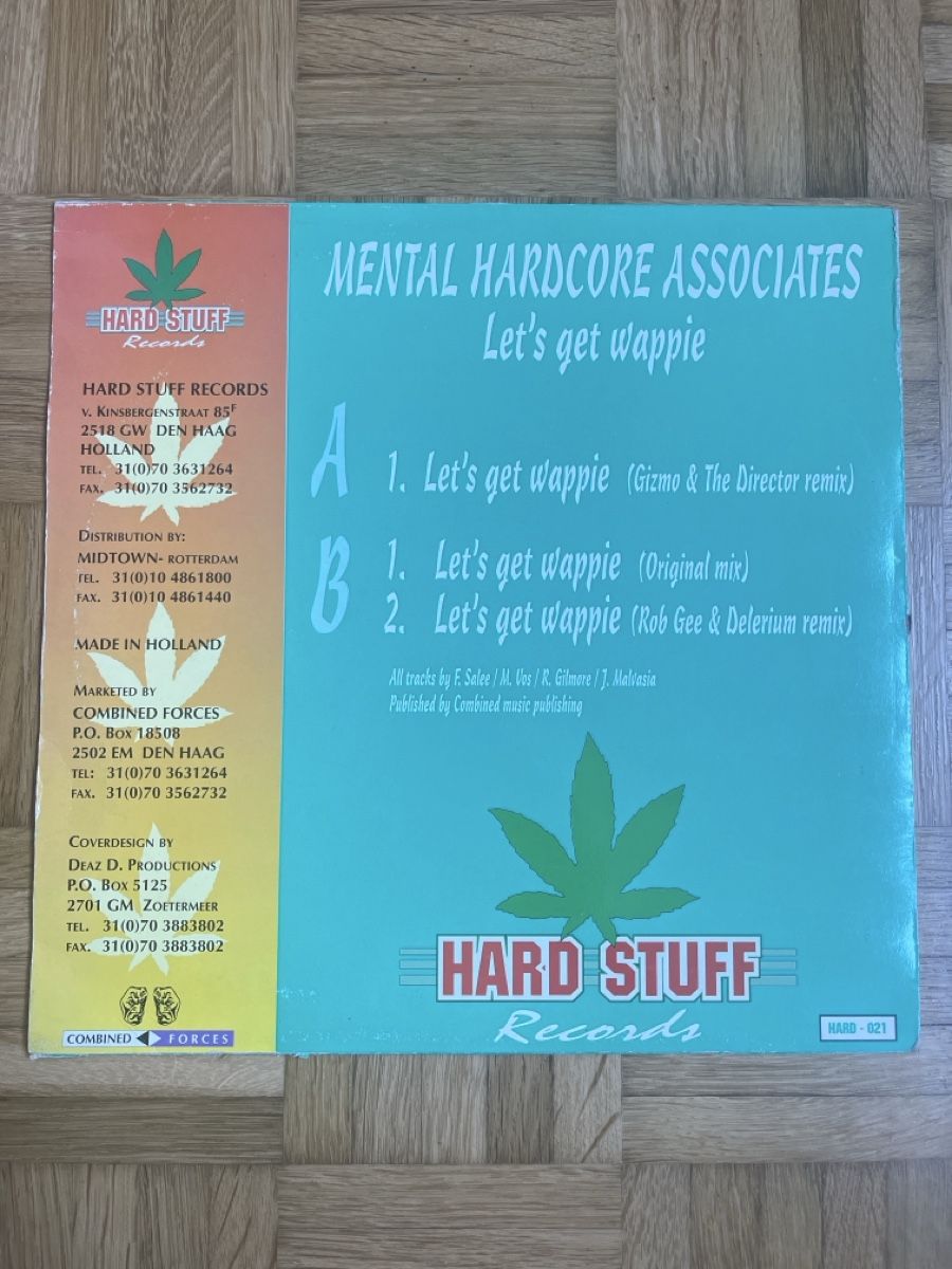 Dischi in vinile: Mental Hardcore Associates Hardcore / Gabber Vinyl – Usato da Wangen b. Olten venduto da break72 1