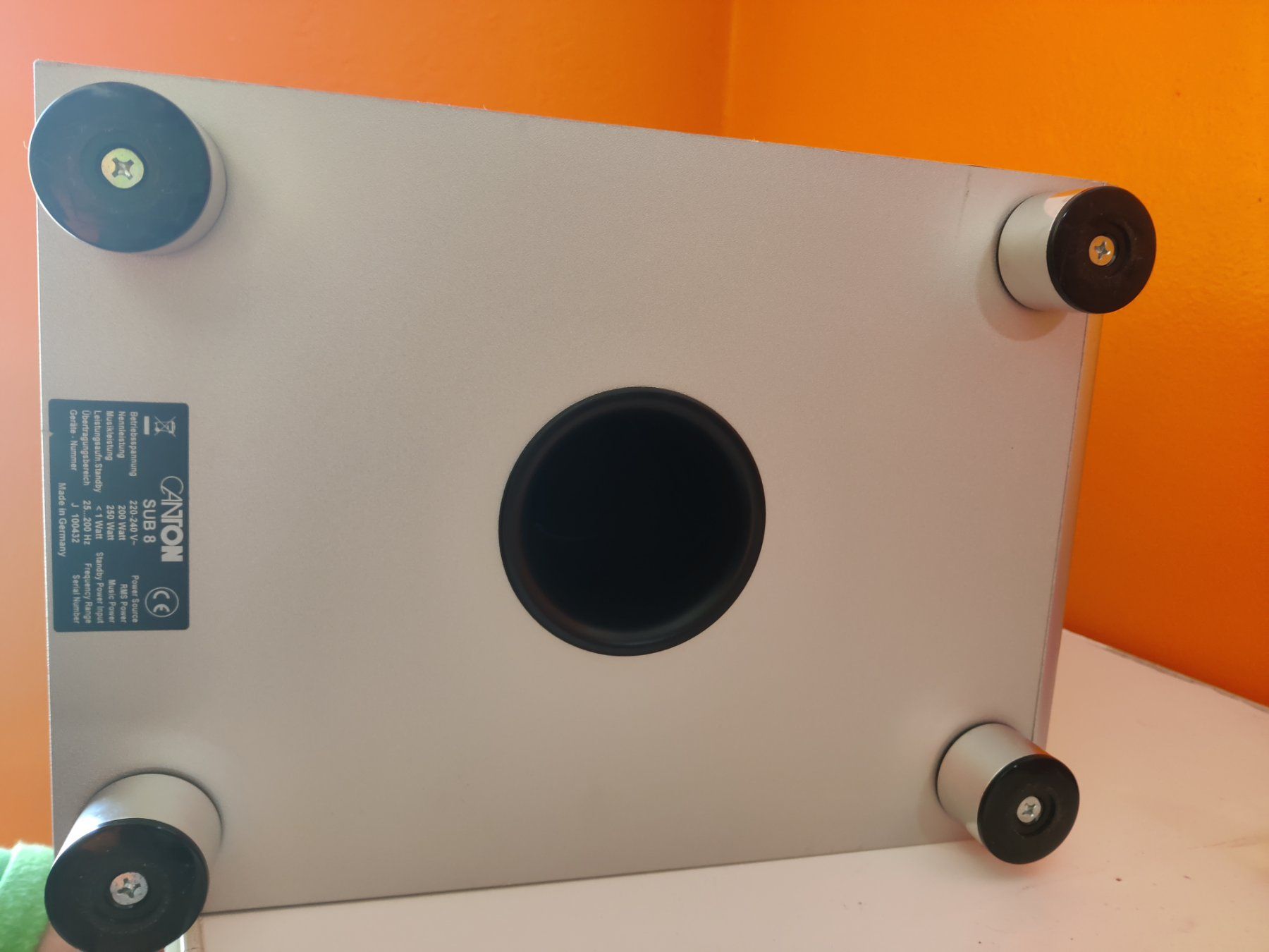 Canton Casse acustiche: Canton Sub 8 Subwoofer – Usato da Viganello venduto da XTECHSTOREX 5