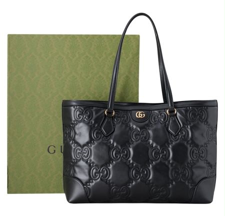 Gucci GG Matelassé Tote Bag - Schwarz