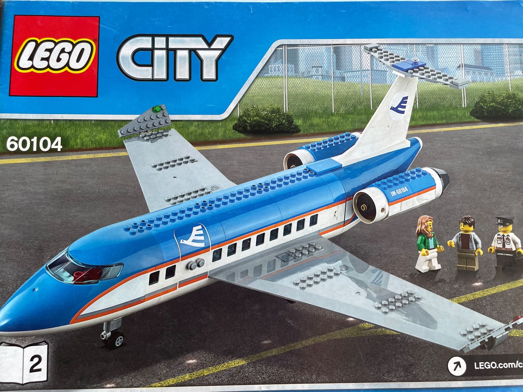 Lego Kit di costruzioni: Lego 60104 Le terminal pour passagers – Usato da Satigny venduto da gislerl 7
