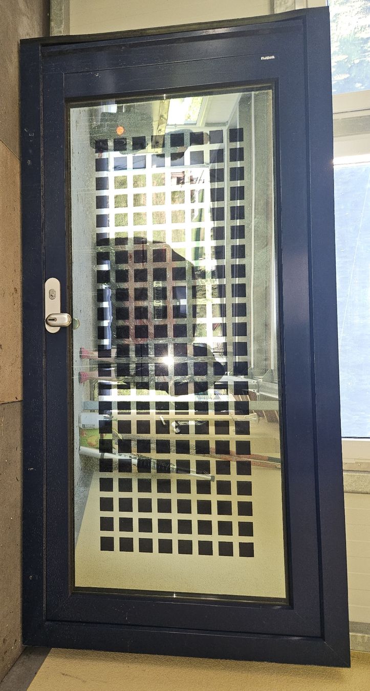 Porte: Sicherheitstüre mit Spiegelglas - neu – Nuovo (secondo la descrizione) da Rheineck venduto da Eulalia40