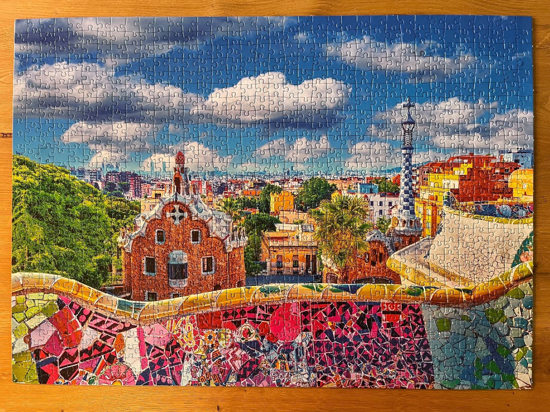 Clementoni Puzzle: Clementoni Puzzle, 1000 Teile, Barcelona – Usato da Zürich venduto da Gurkis 1