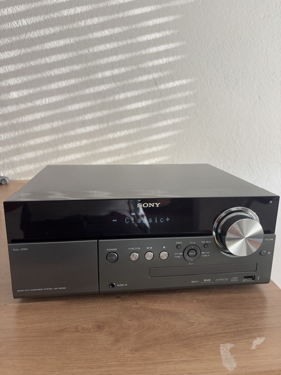 Sony Lettore multimediale & Streamer: Sony CMT-MX550i Micro Hi-Fi System gebraucht – Usato da Orpund venduto da BlackEagel80