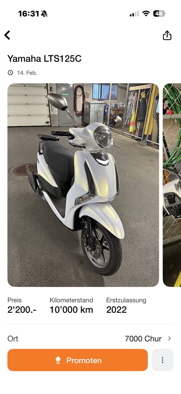 Yamaha Scooters: Roller – D'occasion à Chur par sho_x6vb 3