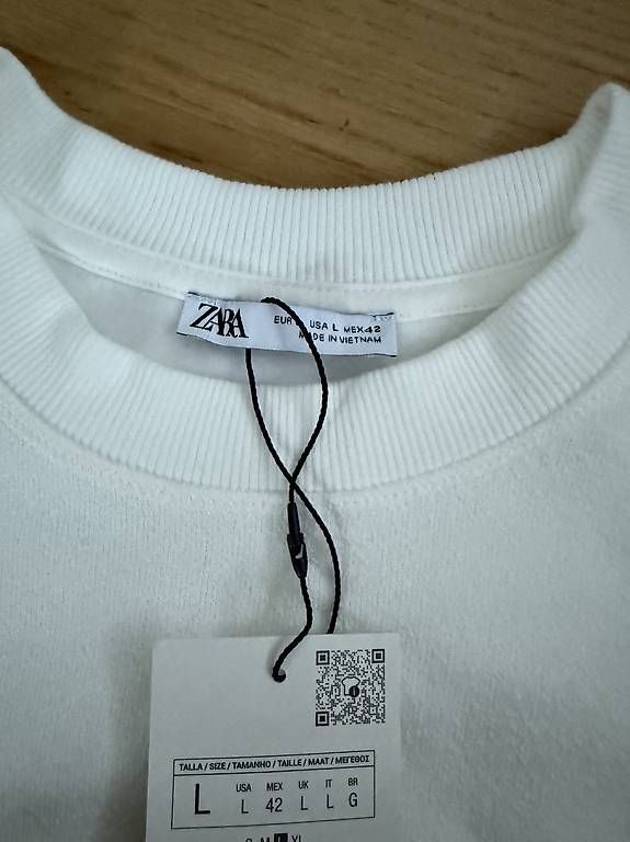 Zara Pullover & Sweatshirts: Zara Pullover Weiss – Neu und originalverpackt aus Basel von alu_l9s8 2