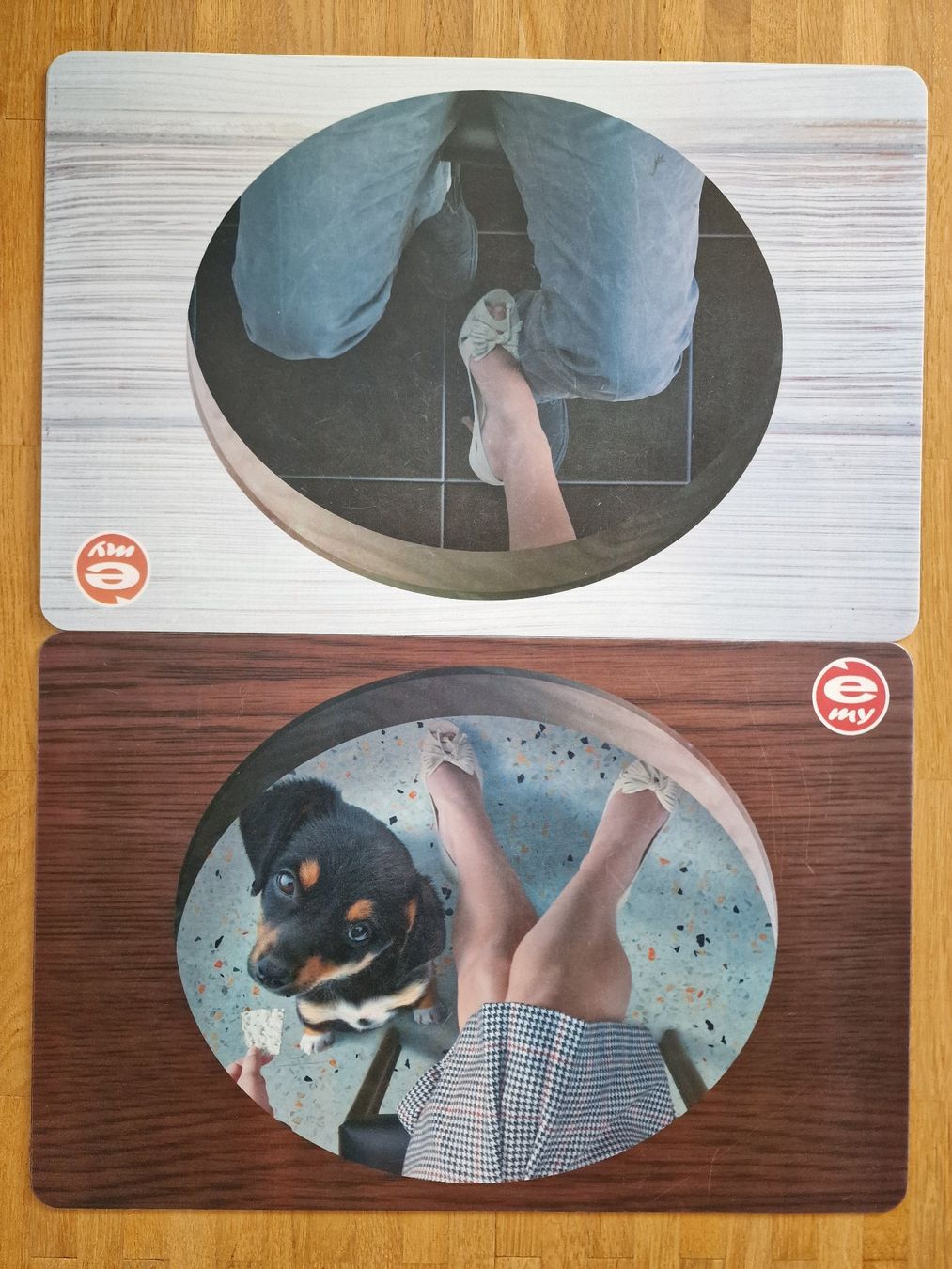 Tischset: 8 Tischsets / Platzsets e-my – originelles Design – Gebraucht aus Zürich von Sumsum80 6