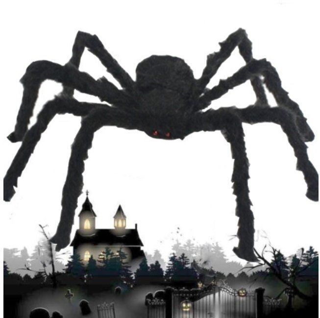 Alle Dekorationen: Halloween Spinne 150cm !! – Neu und originalverpackt aus Walenstadt von SchnaeppchenRabe