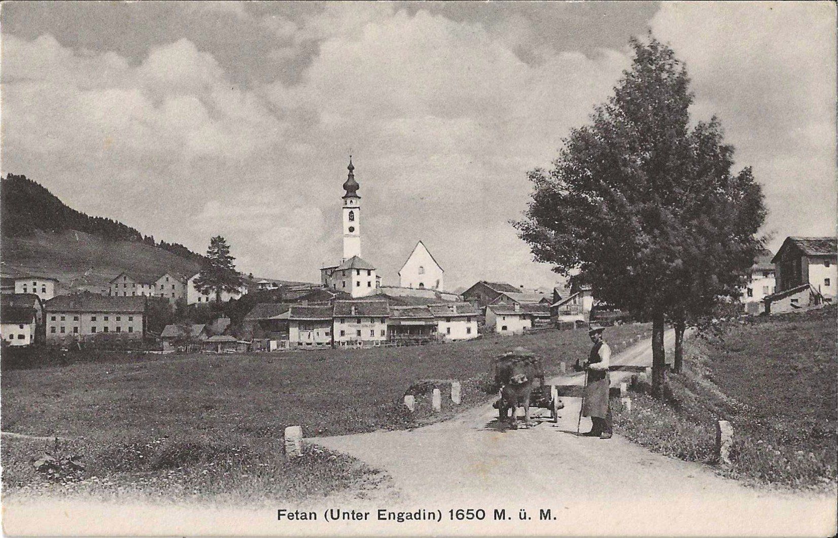 Cartoline postali: Karte Fetan – Usato da Zürich venduto da Philacat11