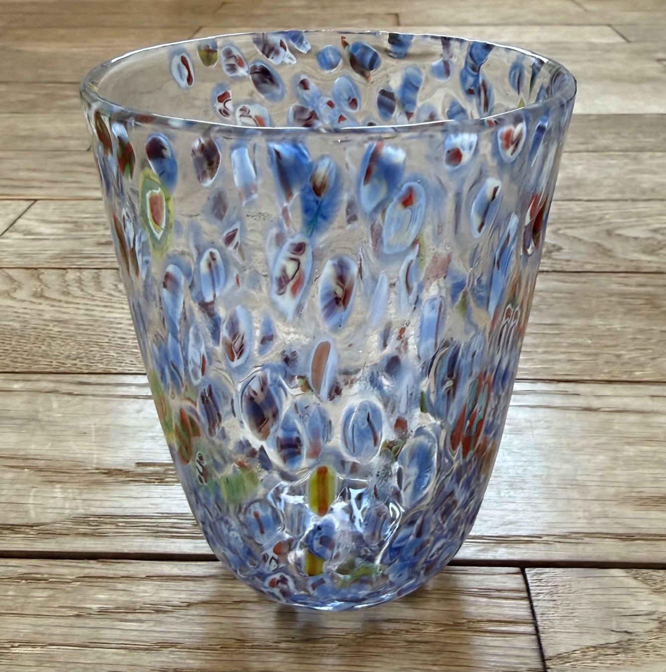 Murano Verres: Trinkglas oder kleine Vase Murano millefiori – D'occasion à Luzern par Mamutpe