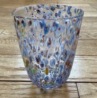 Trinkglas oder kleine Vase Murano millefiori