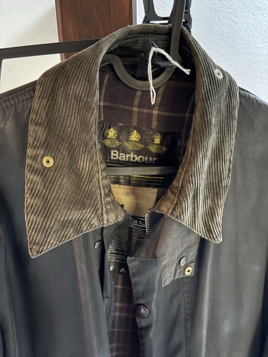 Barbour Cappotti: Wachsjacke Barbour Border – Usato da Basel venduto da Marferr 3