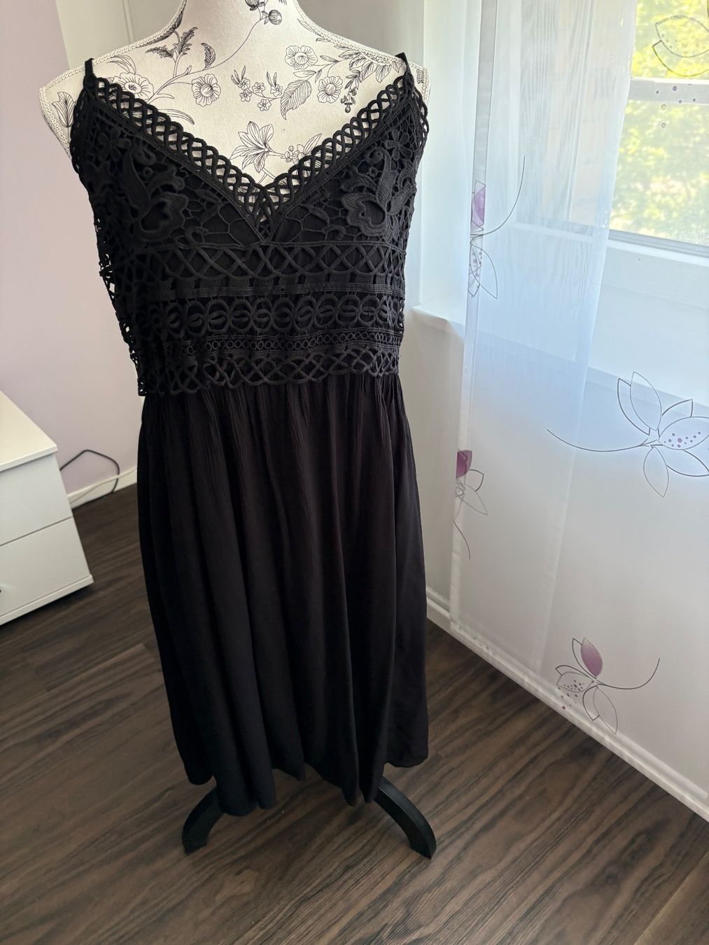 Vestiti: Sommerkleid Gr. L Chicorée NEU – Nuovo (secondo la descrizione) da Bergdietikon venduto da Utiger55