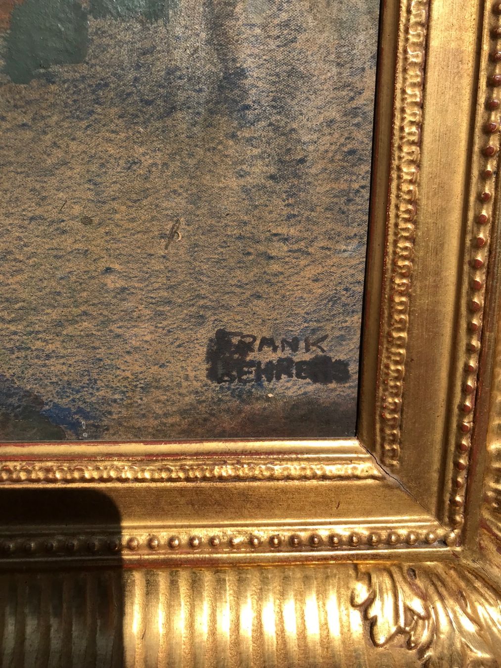 Dipinti: Frank Behrens Früchtestilleben Tempera auf Karton – Usato da Zürich venduto da timeless.tones 5