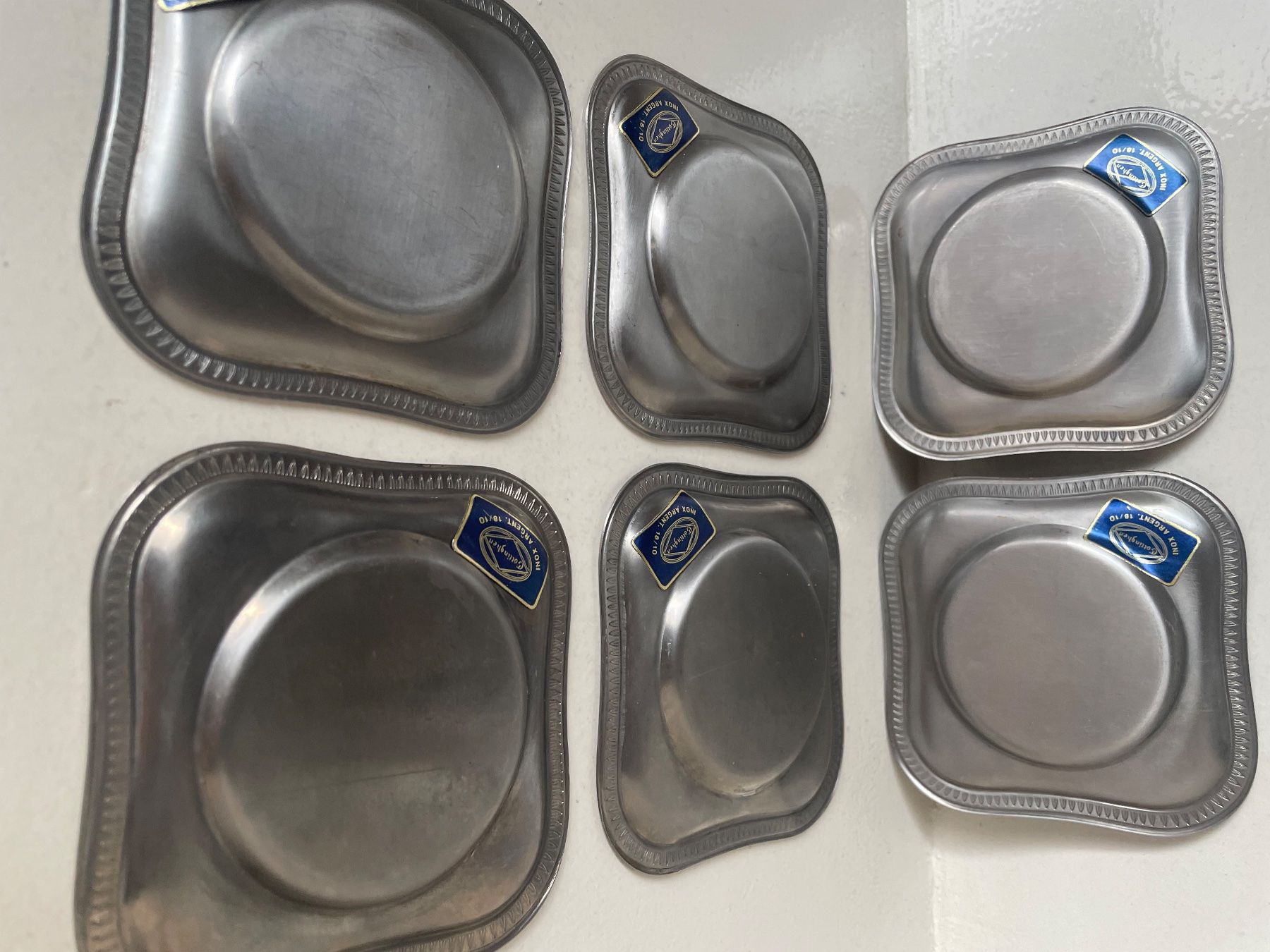 Sottobicchieri: 6 Untersetzer -  Gottinghen - Inox Argent 18/10 – Nuovo (secondo la descrizione) da Minusio venduto da Pink222 4