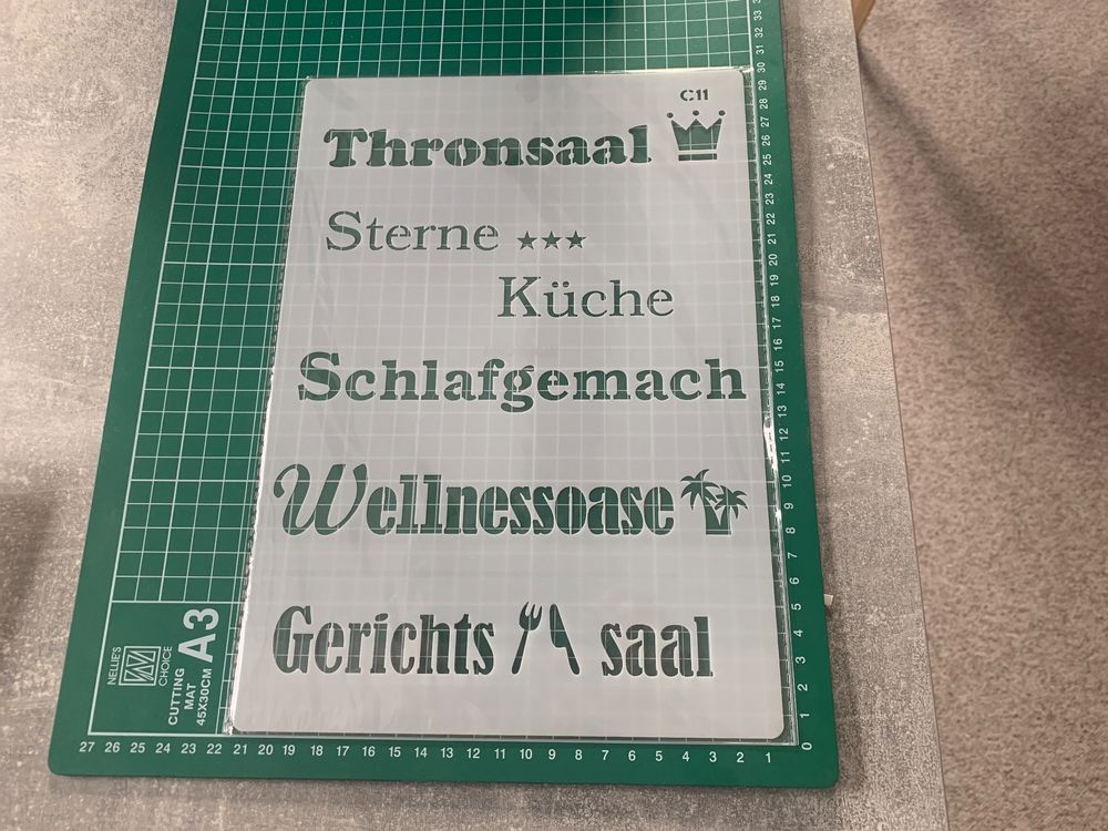 Schablone Verschiedenes | Kaufen auf Ricardo