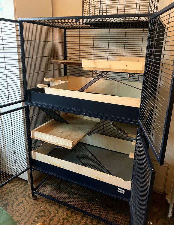 Cage pour rongeur Savic Royale 95 bleue (D'occasion) à La Chaux-de ...