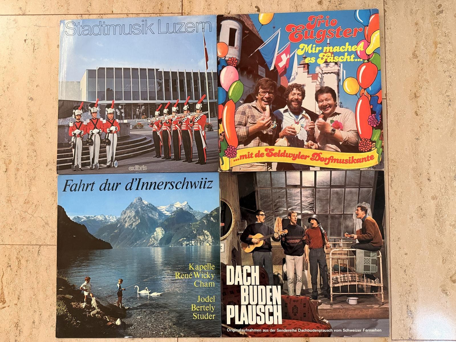 Dischi in vinile: 4 LP`s Schweizer Musik – Usato da luterbach venduto da boxster4
