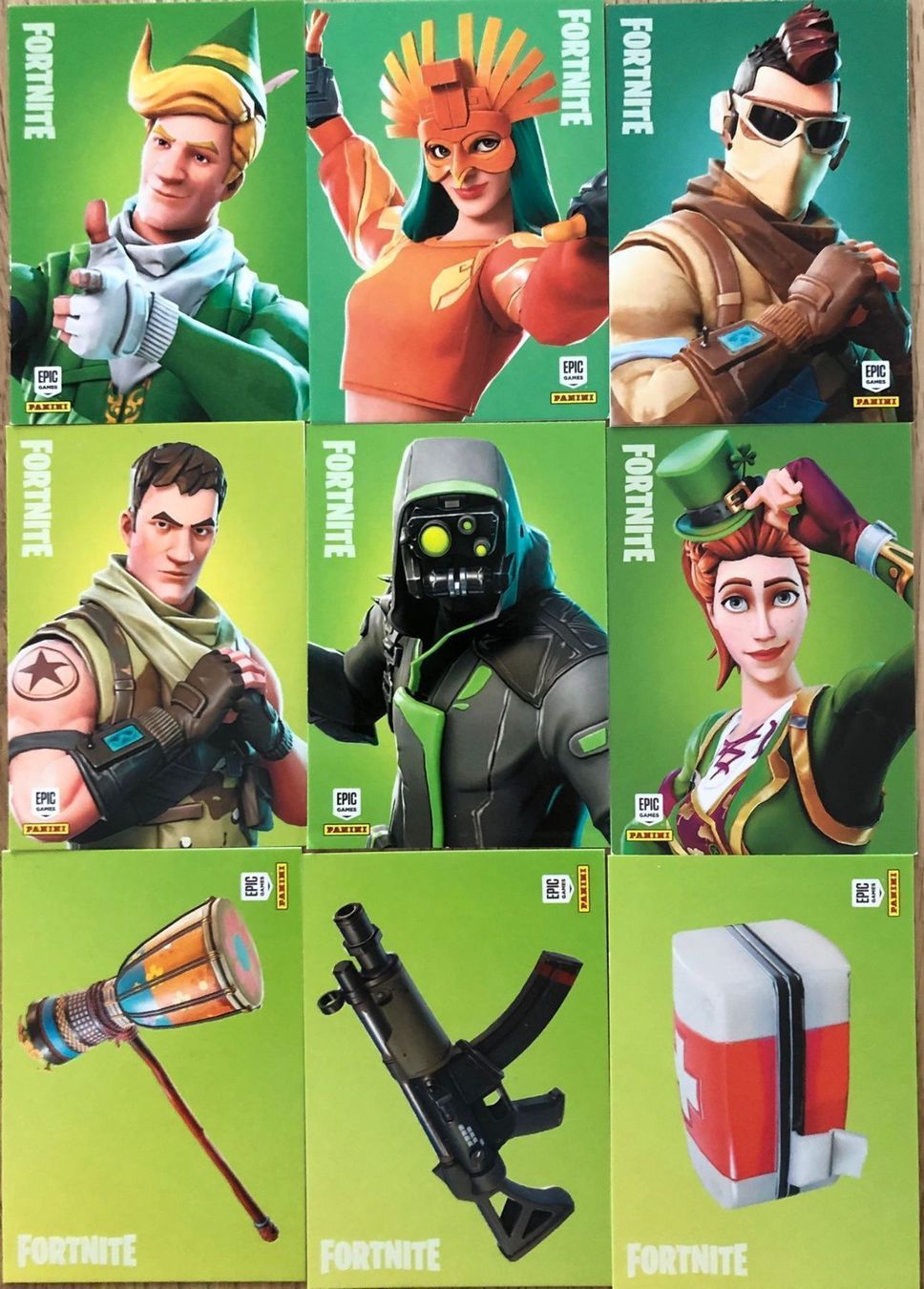 Panini Sammelbilder & Trading cards: Fortnite Sammelkarten 2 – Gebraucht aus St. Gallen von Nickat