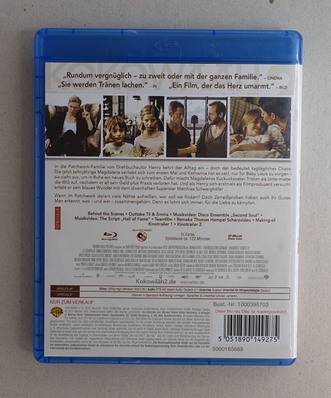 Tutti i DVDs: Kokowääh 2 - Blu-ray mit Til Schweiger, Emma Schweiger – Usato da Sessa venduto da fraenklishop 1